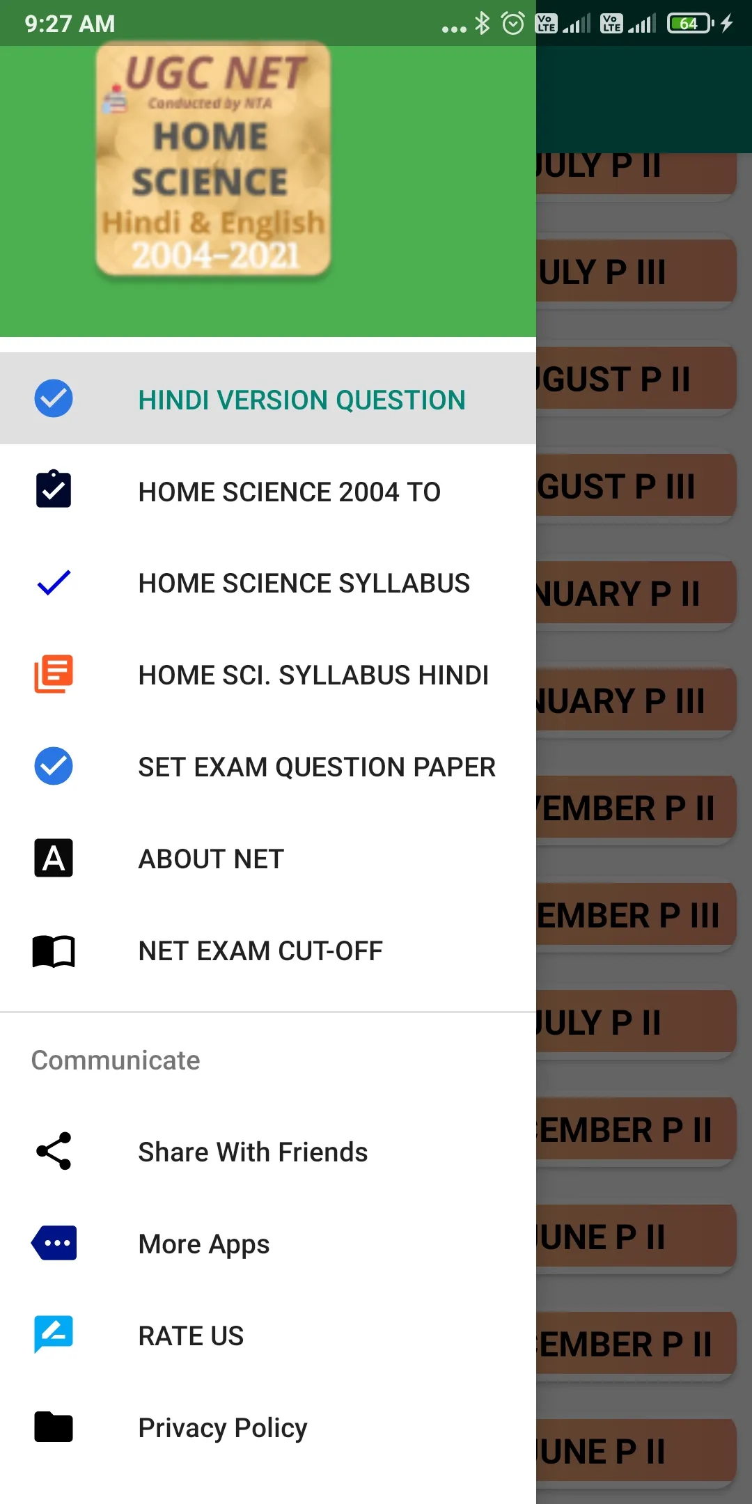 HOME SCIENCE NET Paper | Indus Appstore | Screenshot