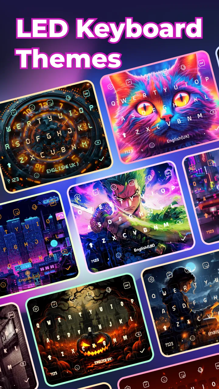 LED Keyboard: RGB Themes | Indus Appstore | Screenshot