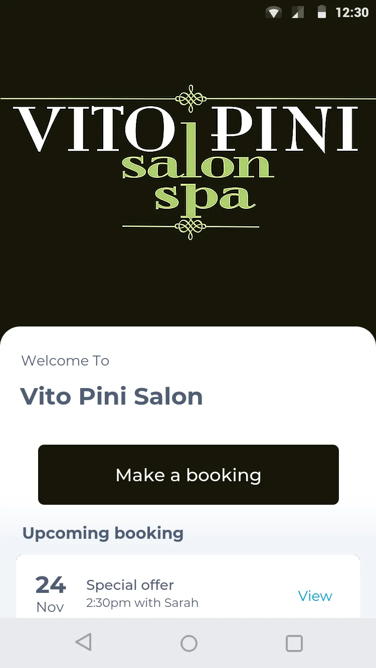 Vito Pini Salon | Indus Appstore | Screenshot