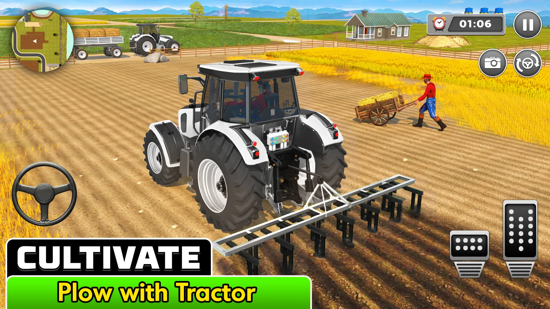 Tractor Games - Farming Games | Indus Appstore | Screenshot