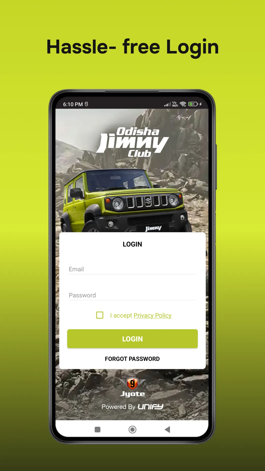 Odisha Jimny Club | Indus Appstore | Screenshot