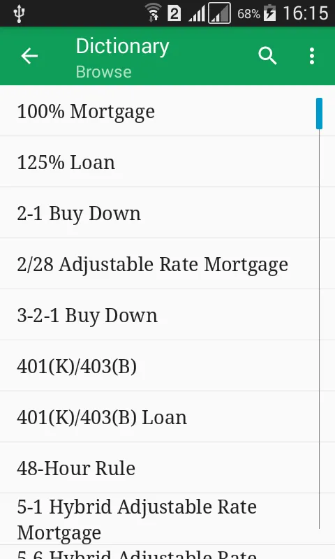 Real Estate Dictionary Offline | Indus Appstore | Screenshot