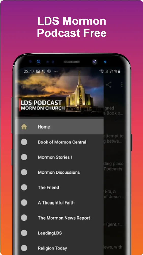 LDS Mormon Podcast Online | Indus Appstore | Screenshot