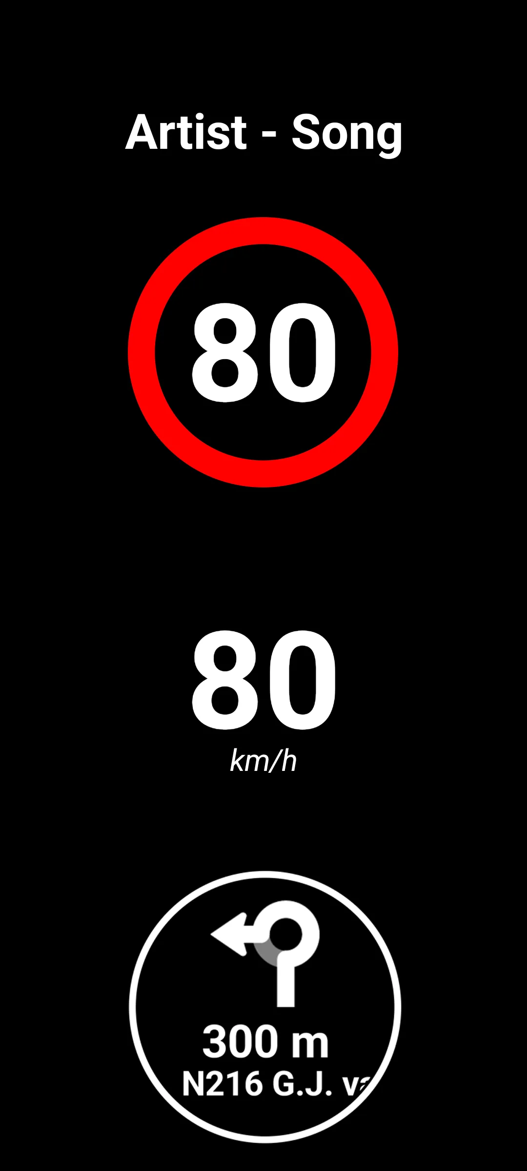 HUD Speed limits and alerts | Indus Appstore | Screenshot