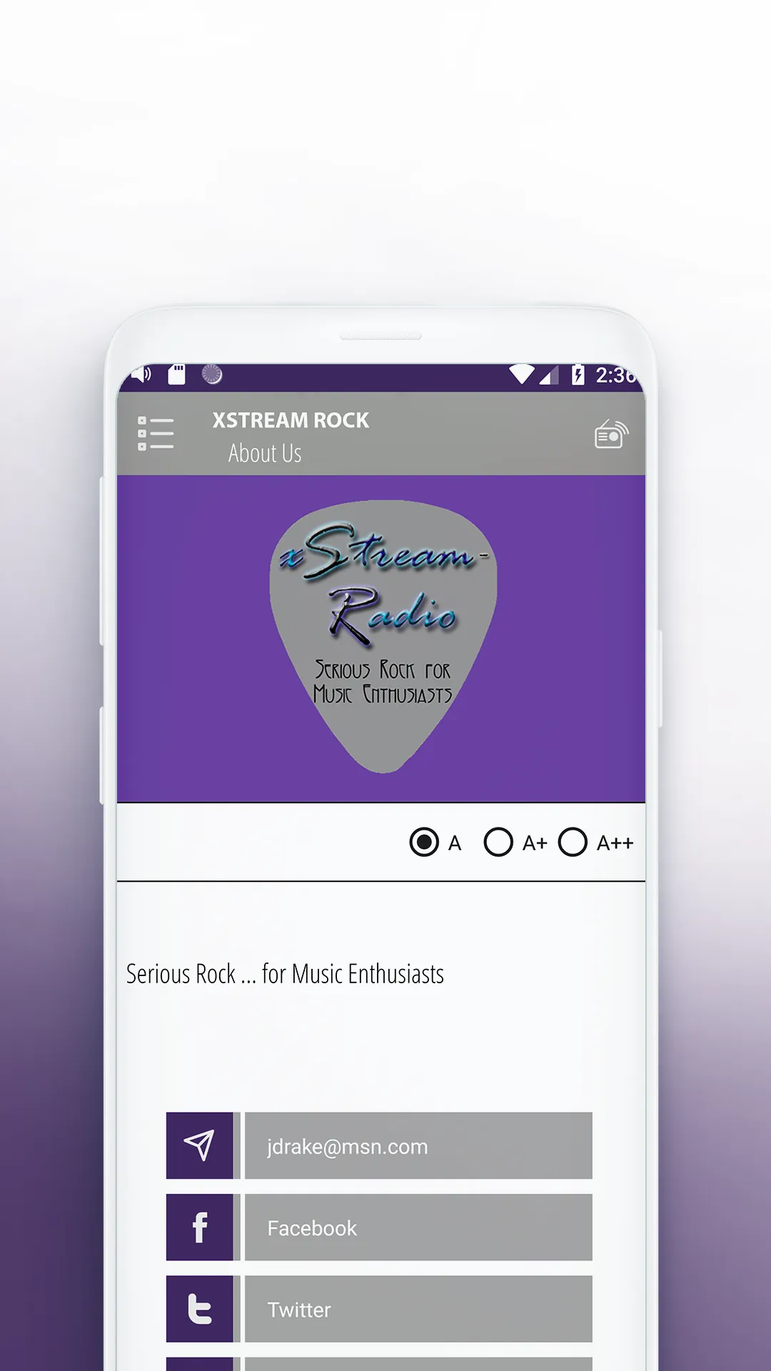 XSTREAM ROCK | Indus Appstore | Screenshot