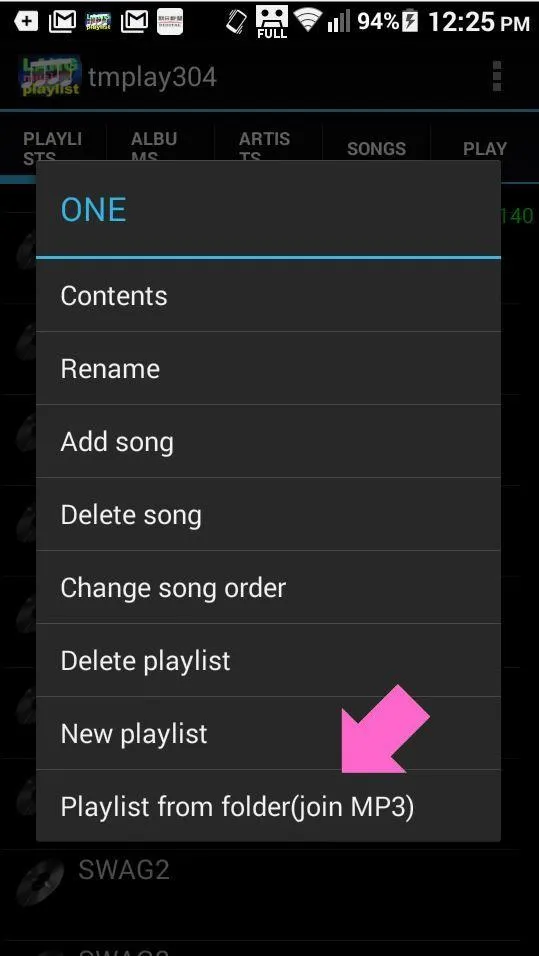 tmplay304 MP3 join player F | Indus Appstore | Screenshot