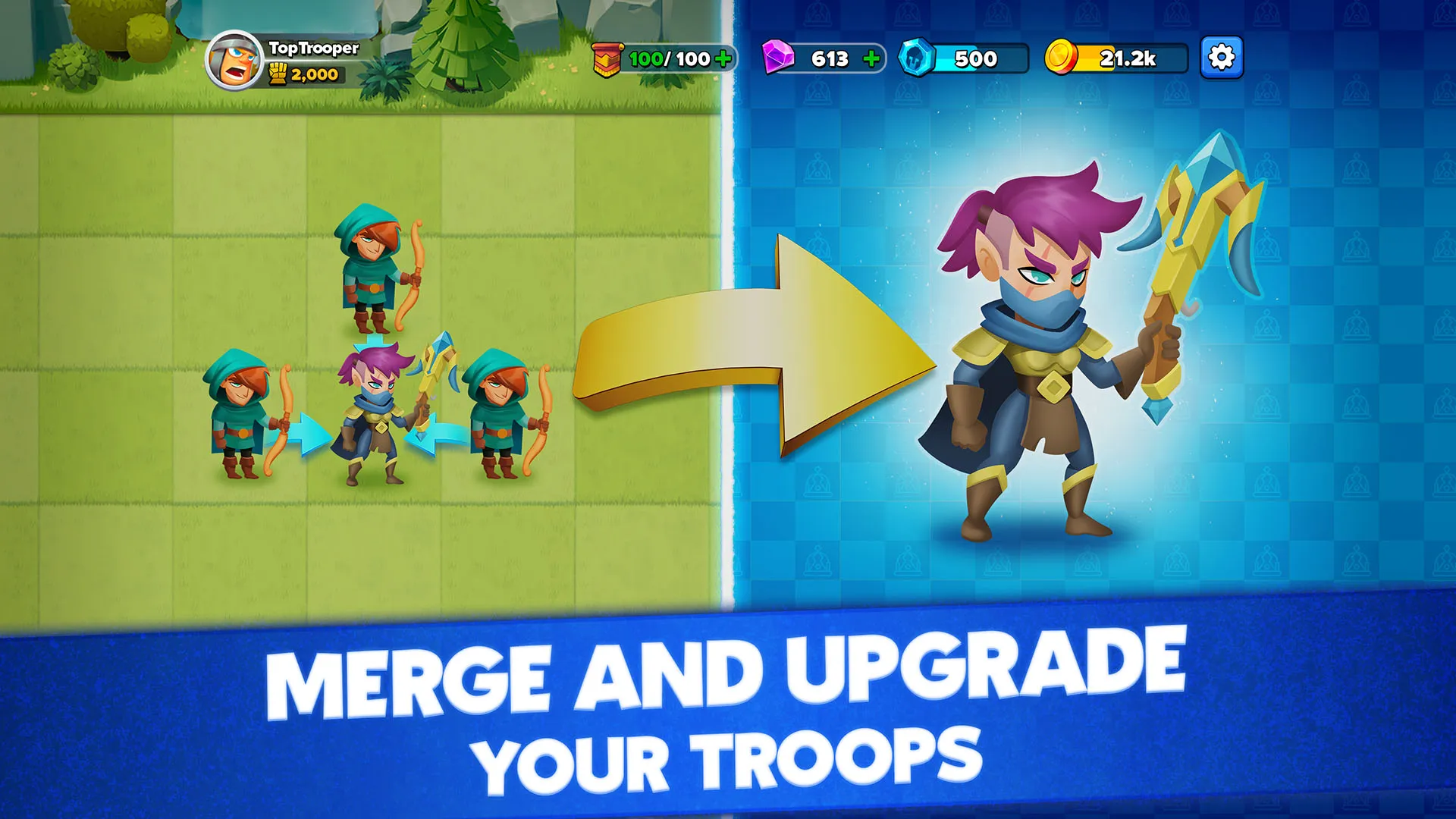 Top Troops: Adventure RPG | Indus Appstore | Screenshot