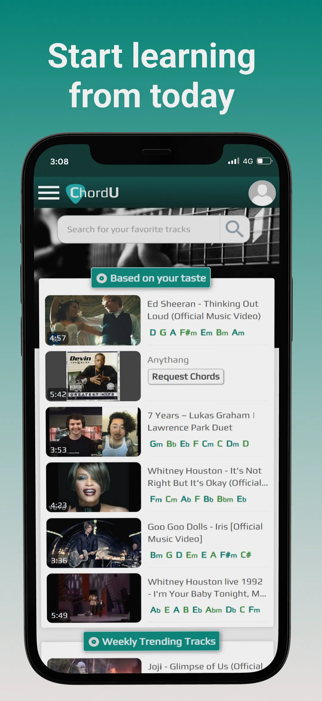 ChordU - get chords & notes | Indus Appstore | Screenshot