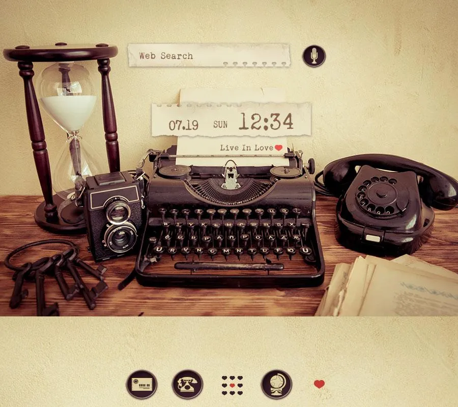 Retro  Wallpaper-Typewriter- | Indus Appstore | Screenshot