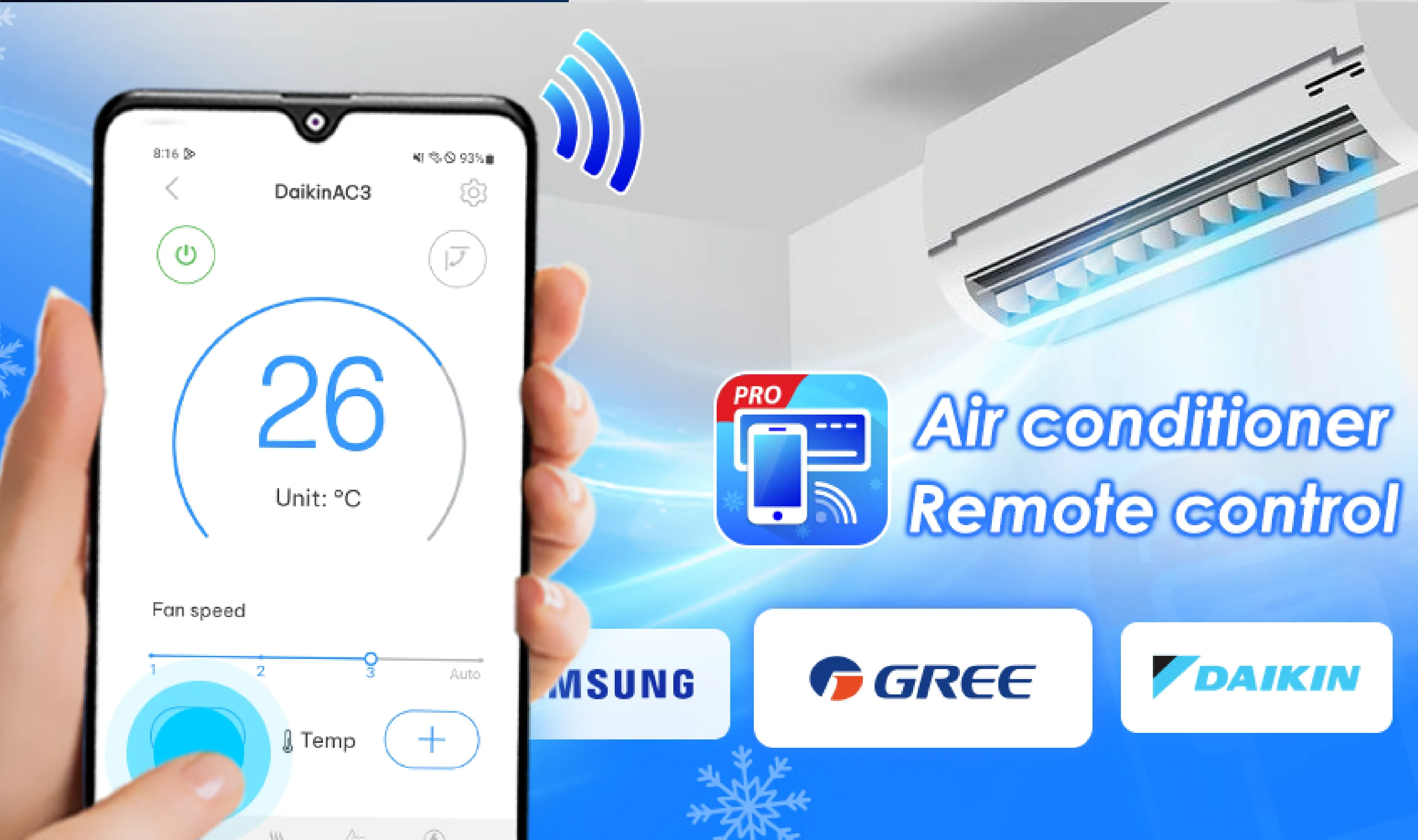 Air Conditioner Remote Control | Indus Appstore | Screenshot