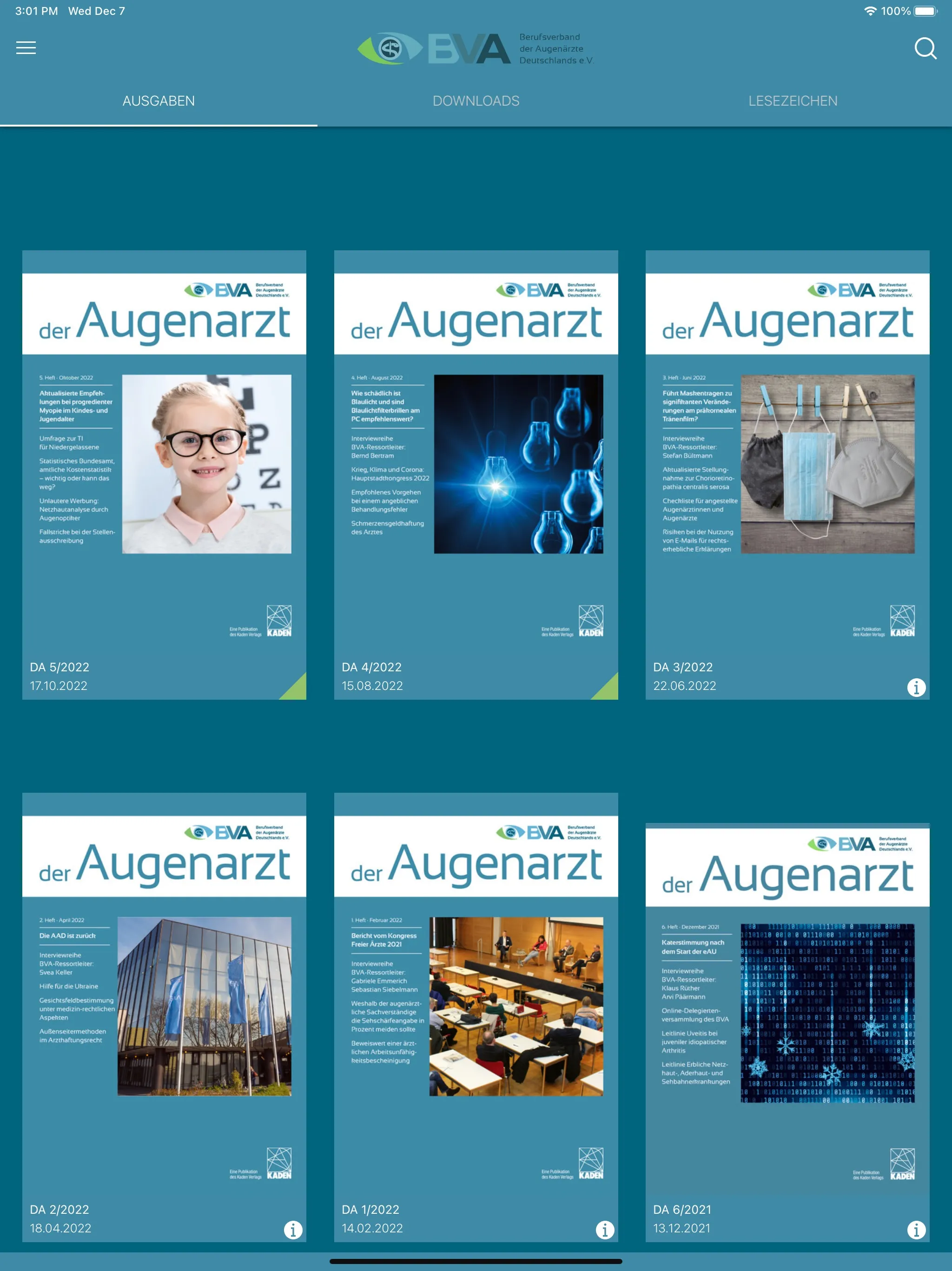 BVA – DER AUGENARZT | Indus Appstore | Screenshot