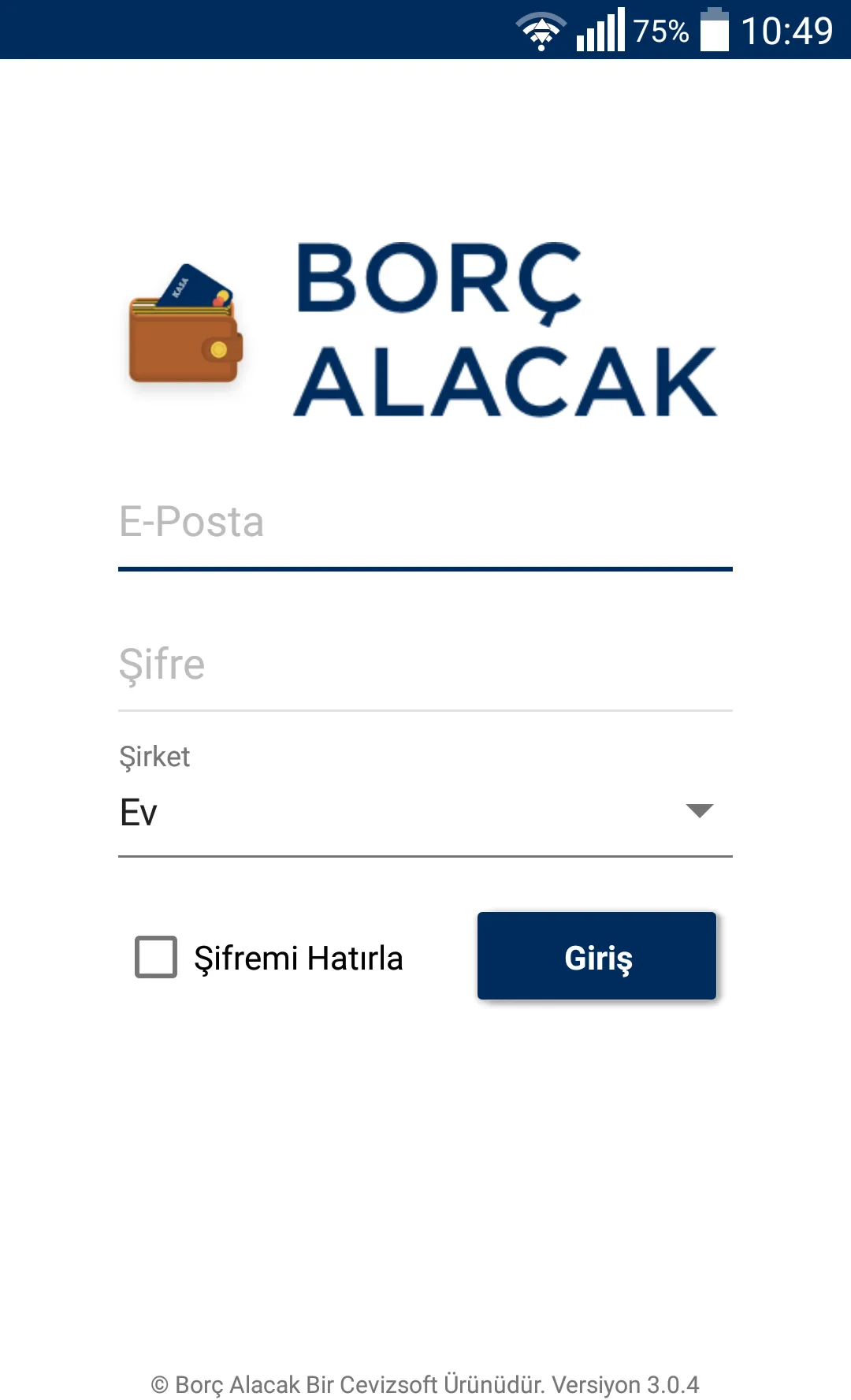 Borç Alacak | Indus Appstore | Screenshot