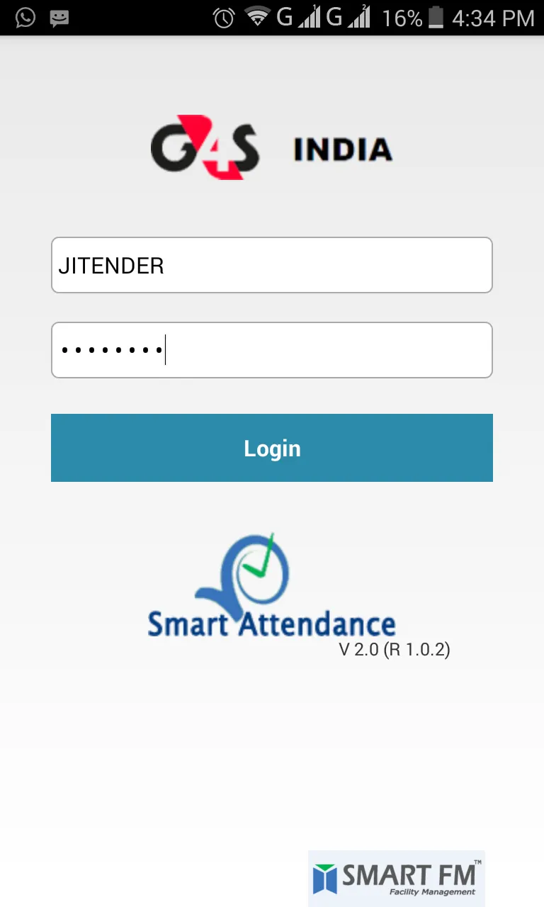 G4S SmartFM Attendance | Indus Appstore | Screenshot