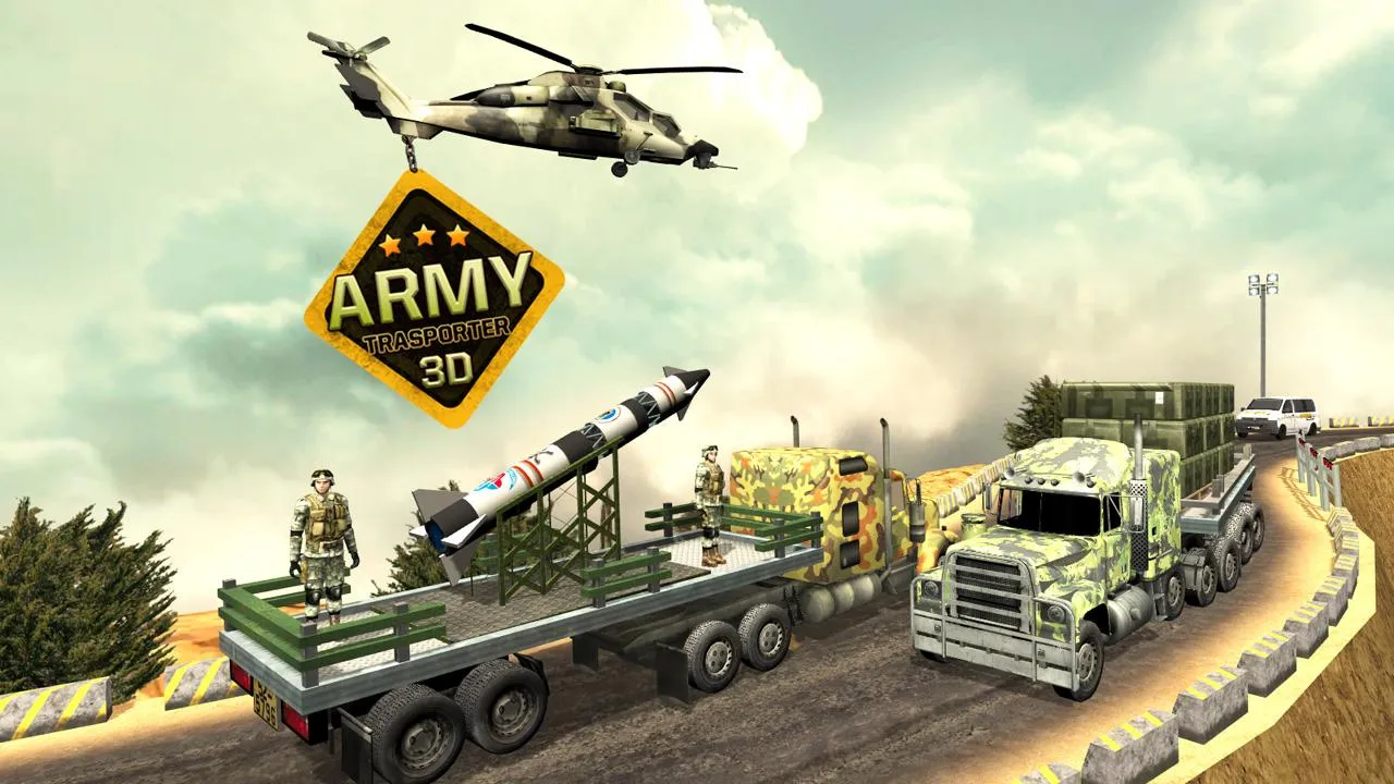 Army Transporter 3D game | Indus Appstore | Screenshot