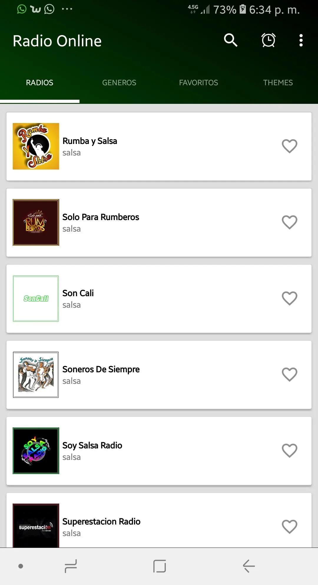 Radios de Salsa | Indus Appstore | Screenshot