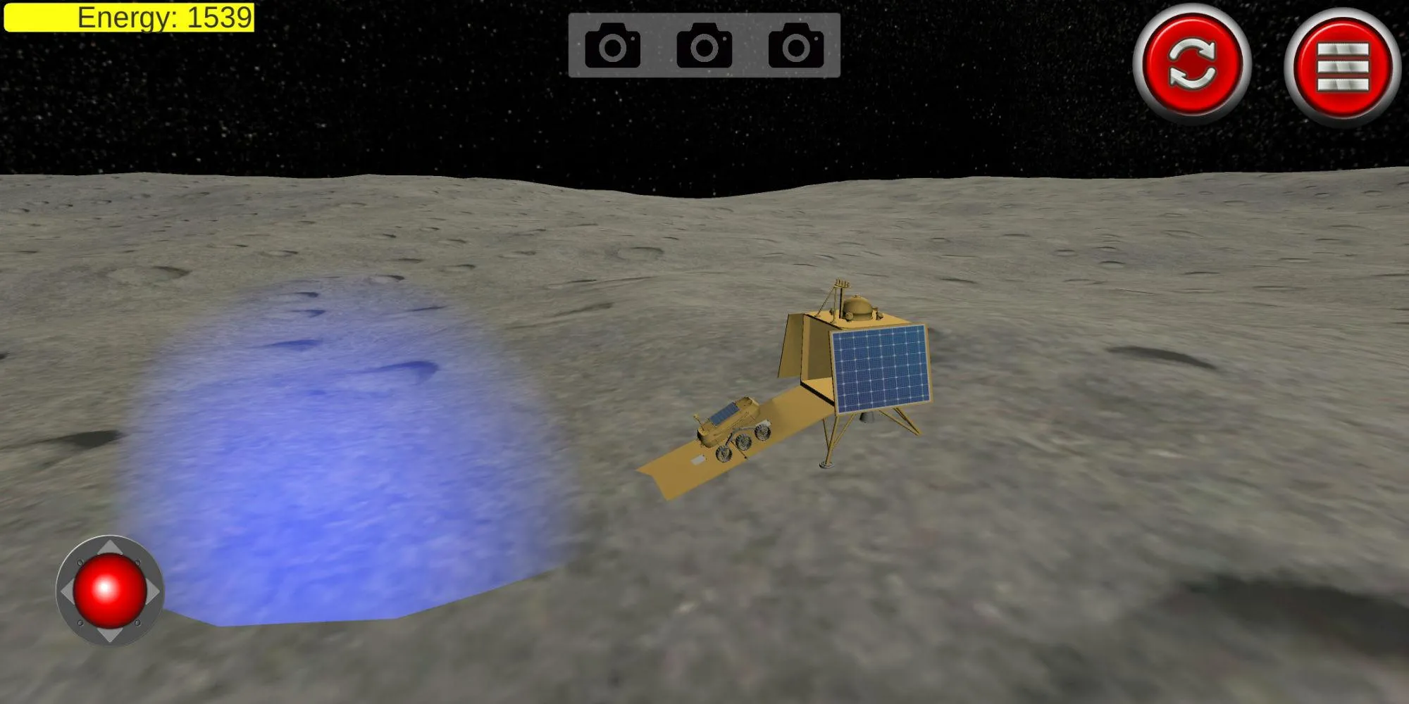 Chandrayaan Space Simulator | Indus Appstore | Screenshot