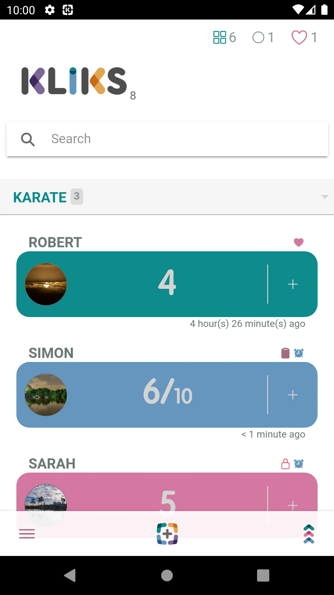 KliksApp - An Elegant Counter | Indus Appstore | Screenshot