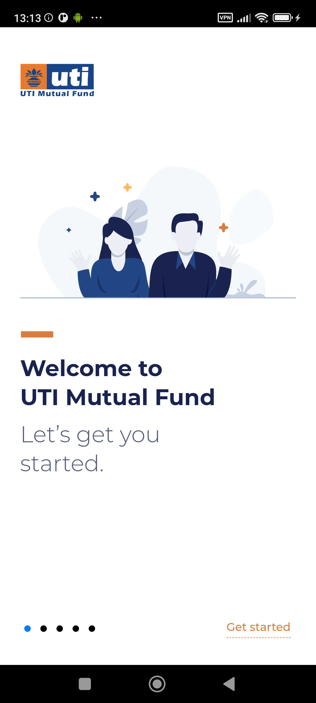 UTI Mutual Fund Invest Online | Indus Appstore | Screenshot