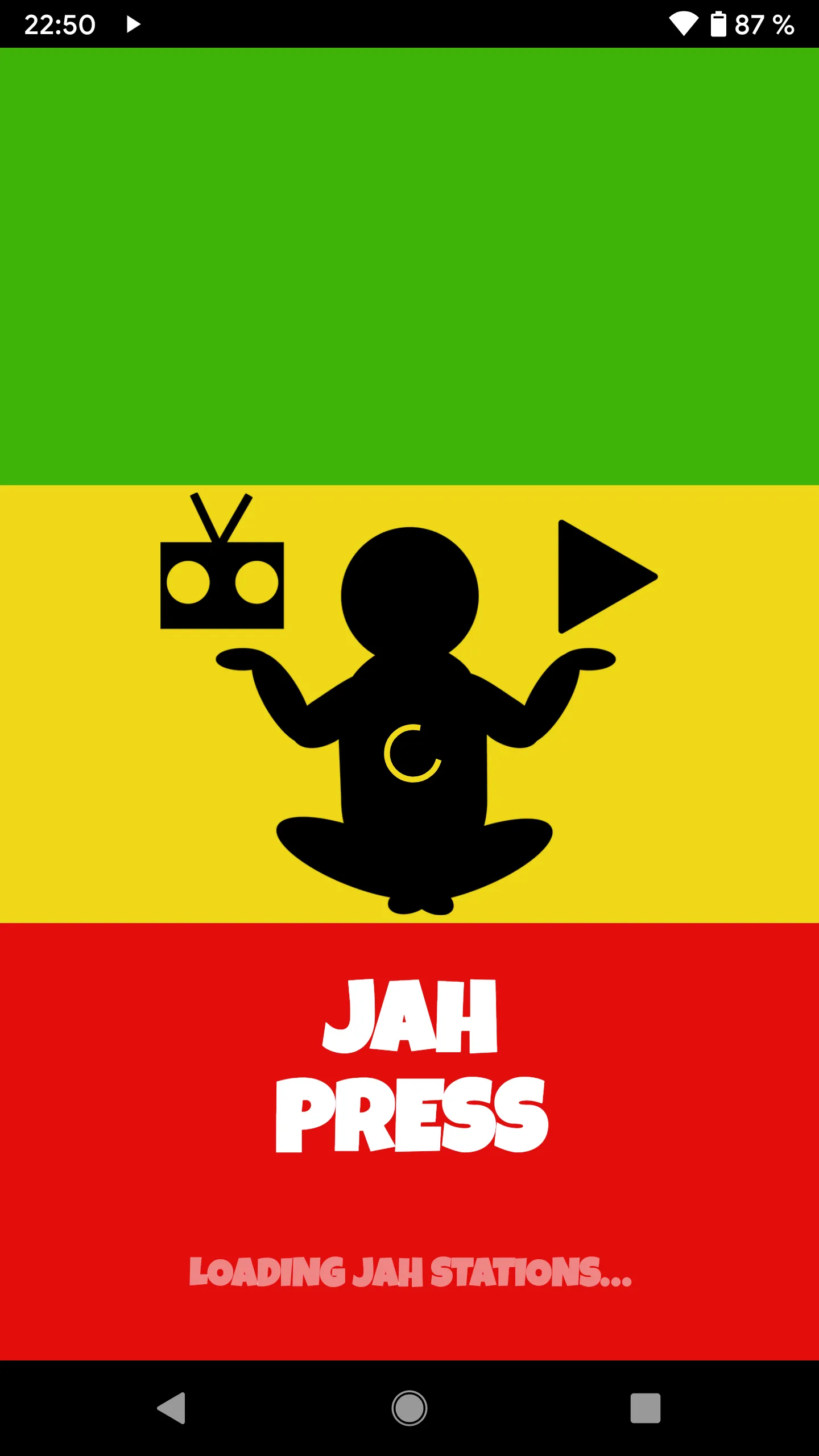 JahPress Reggae Radio&Airhorns | Indus Appstore | Screenshot