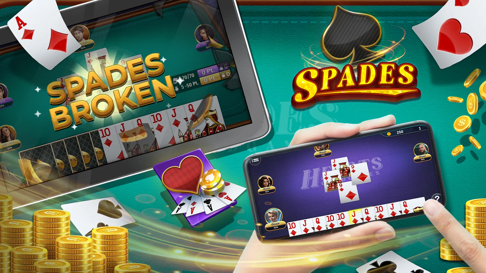 Spades Classic - Card Game | Indus Appstore | Screenshot