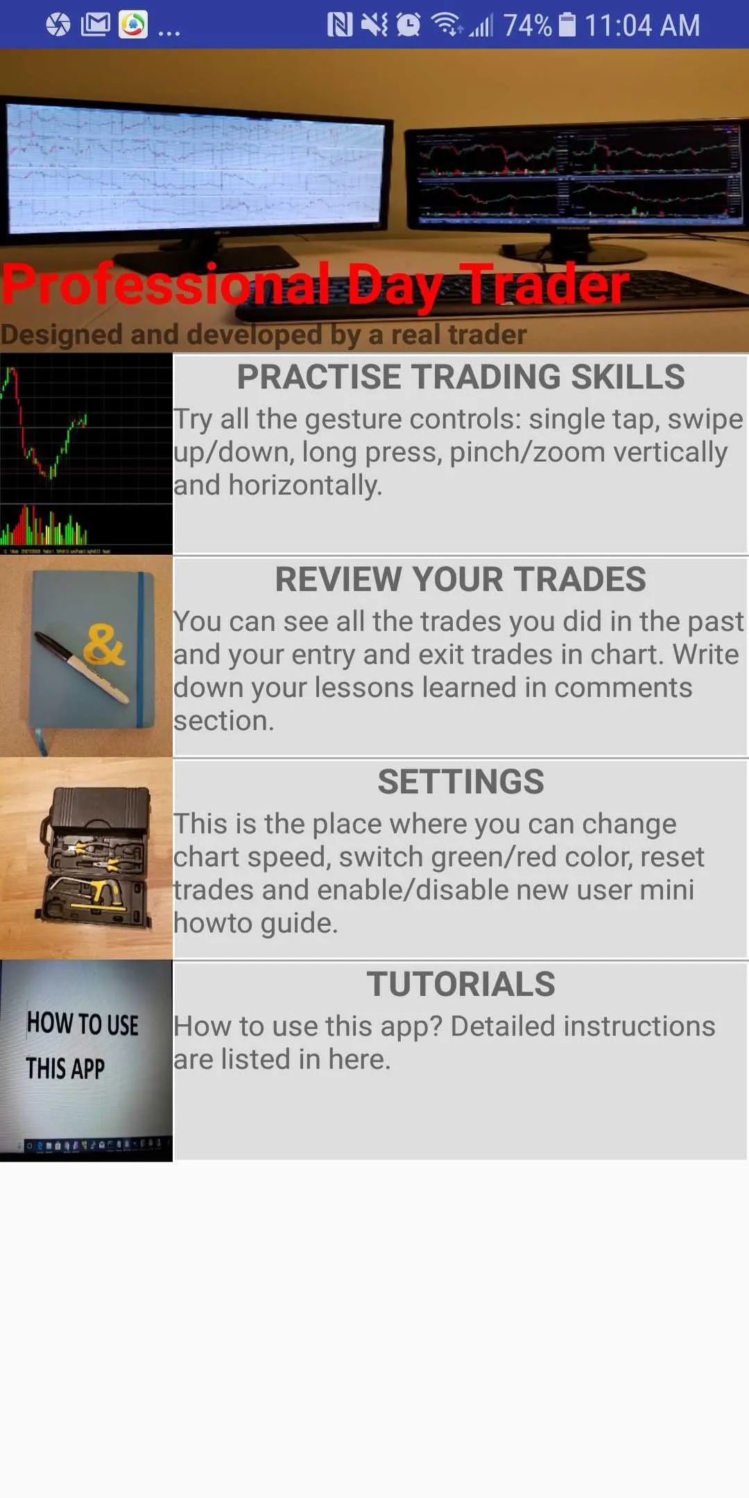 Professional Trader Training | Indus Appstore | Screenshot