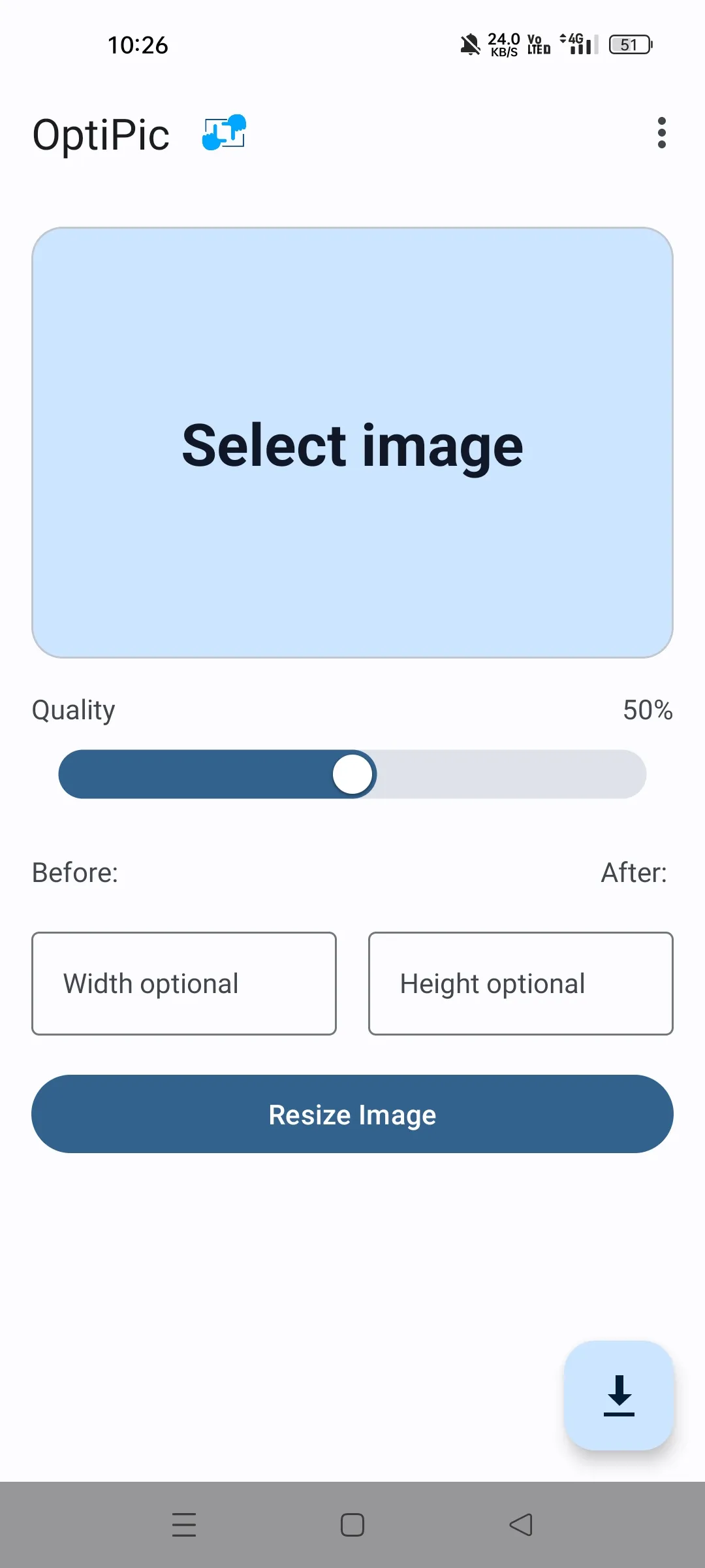 Photo Resizer for Form, Ssc | Indus Appstore | Screenshot