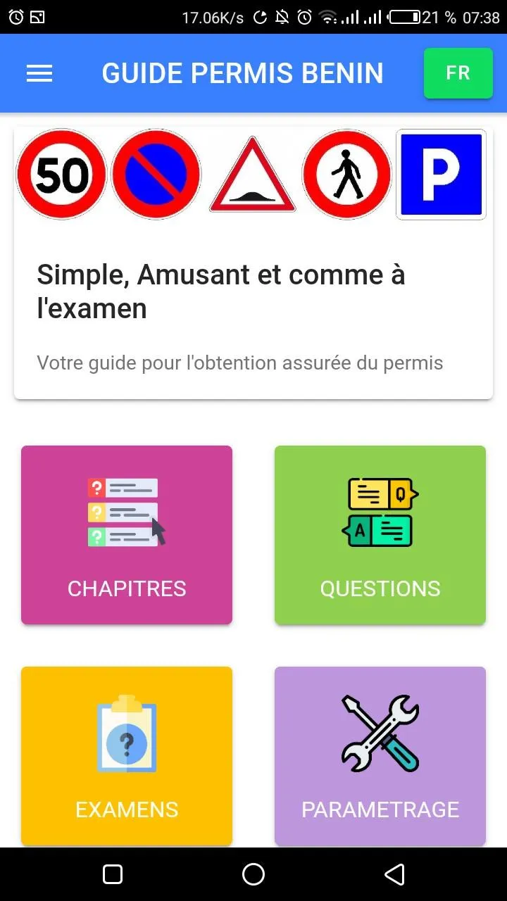 GUIDE PERMIS BENIN | Indus Appstore | Screenshot