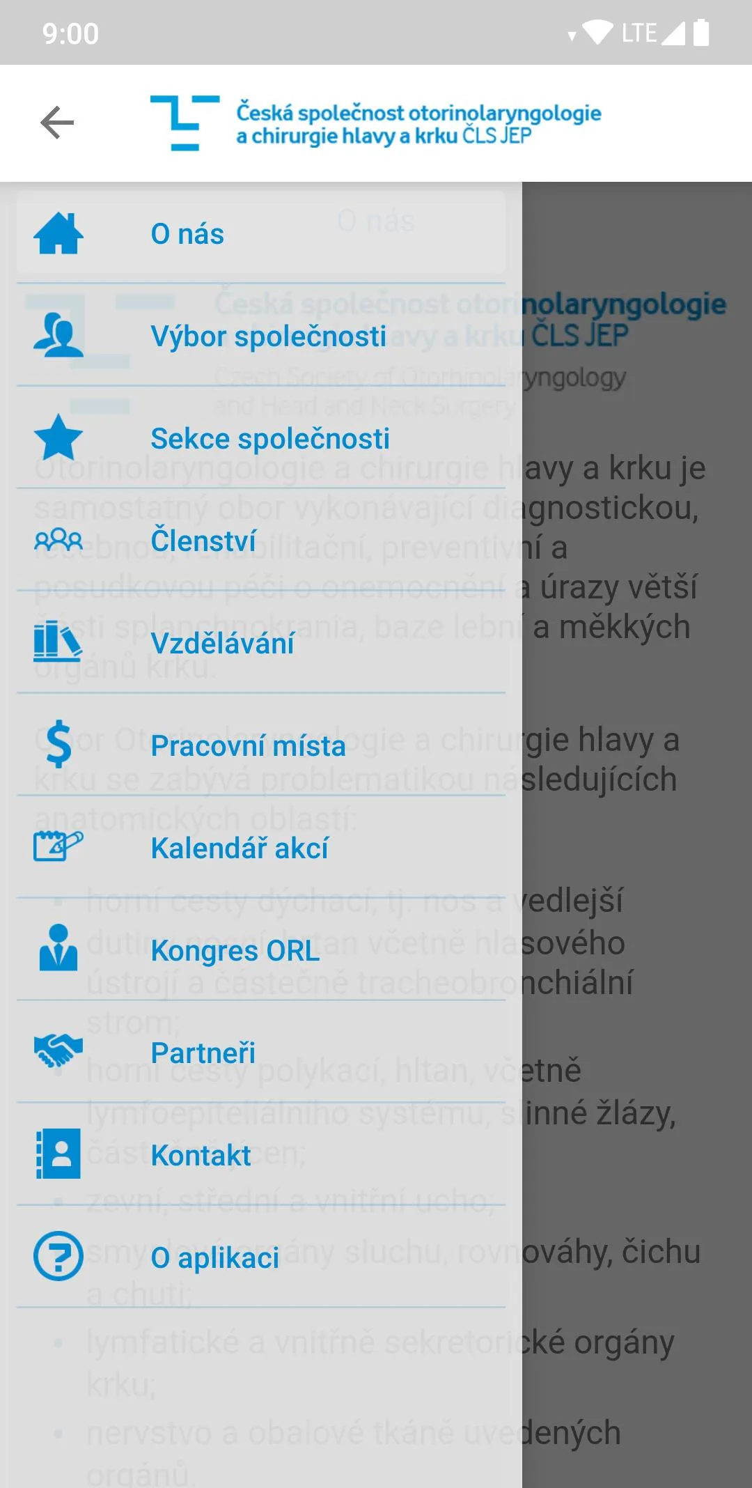 Česká ORL společnost | Indus Appstore | Screenshot