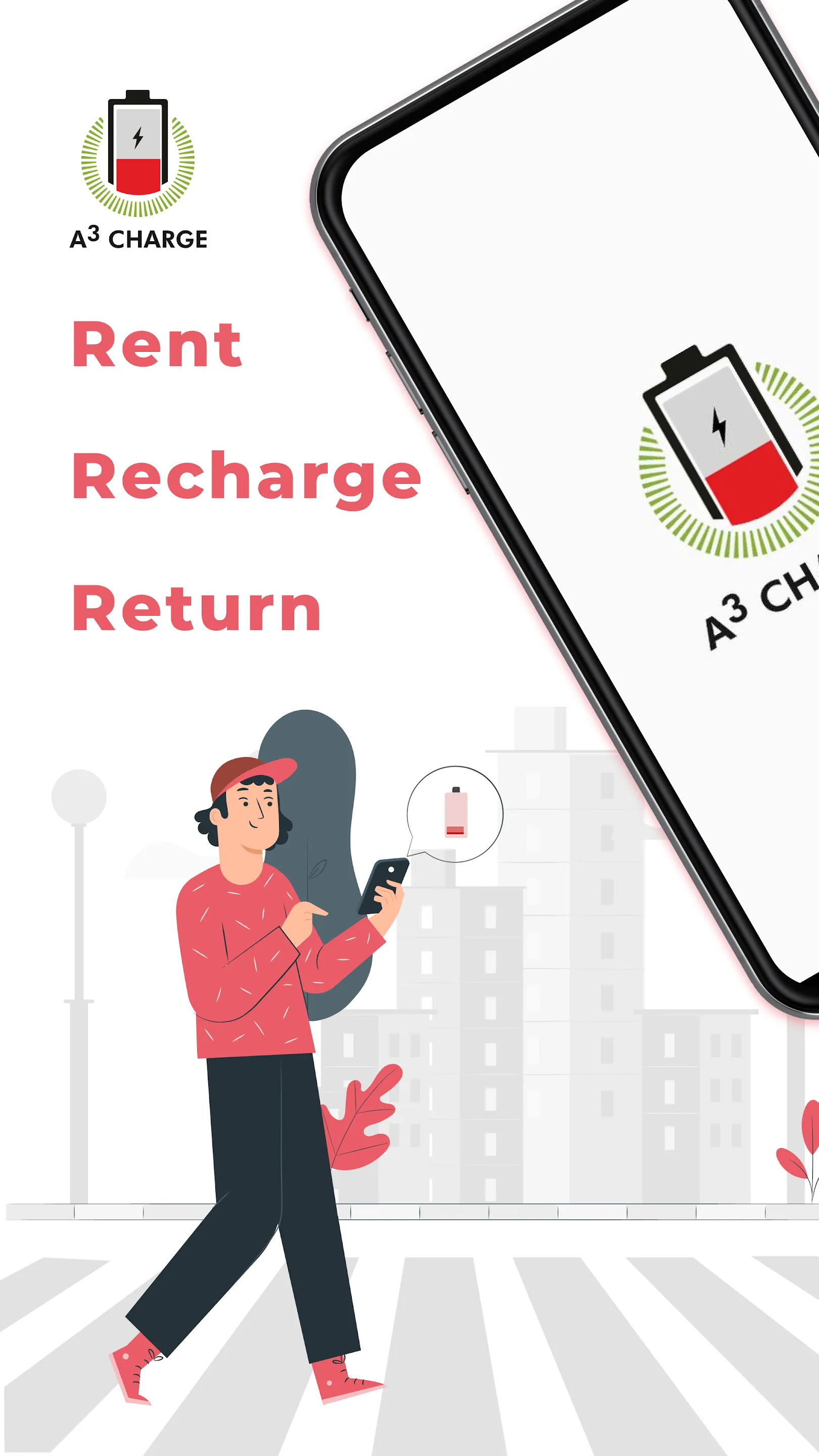 A3Charge-Power Bank Rental | Indus Appstore | Screenshot