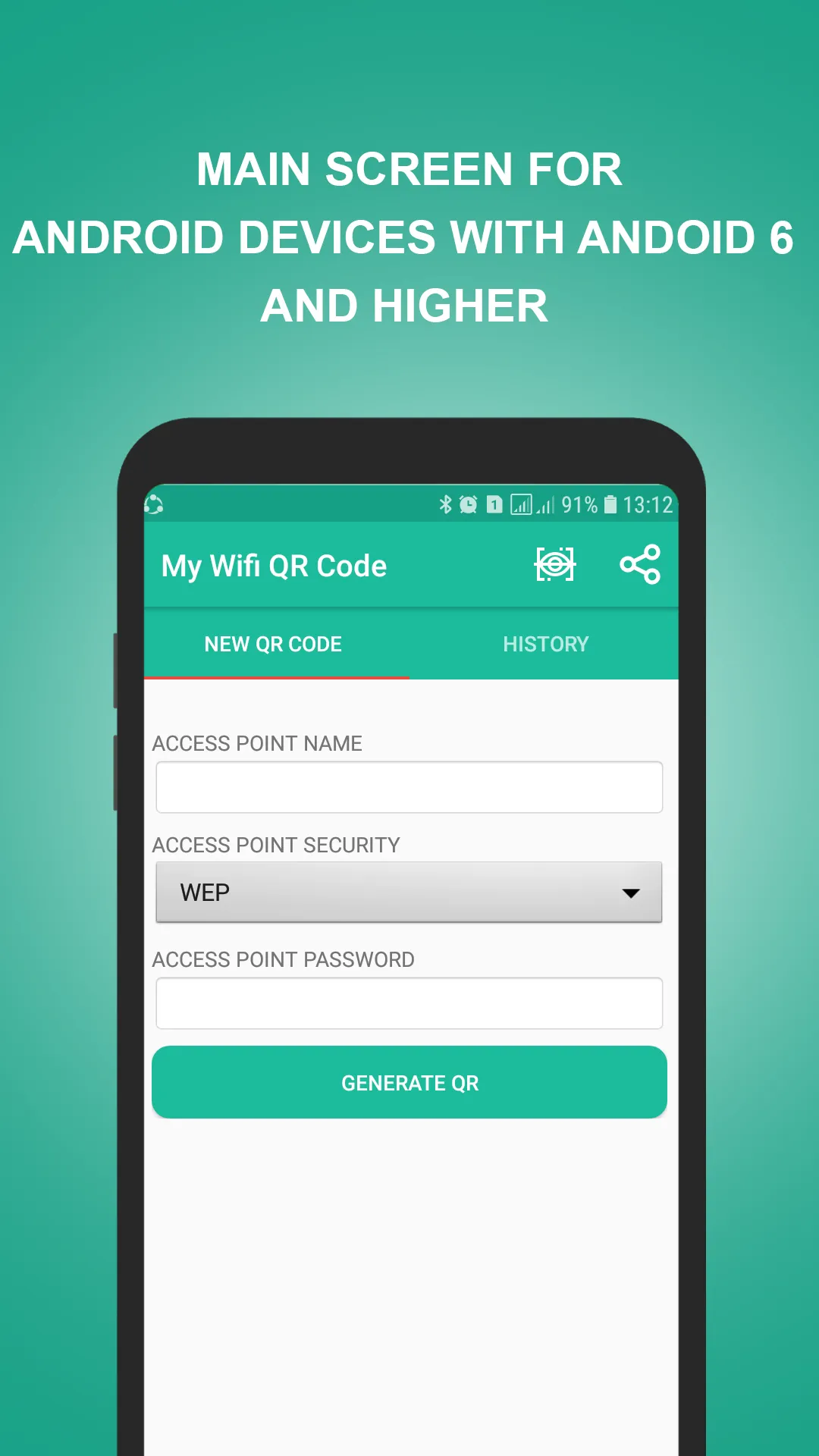 Wifi Qr Code (generate & scan) | Indus Appstore | Screenshot