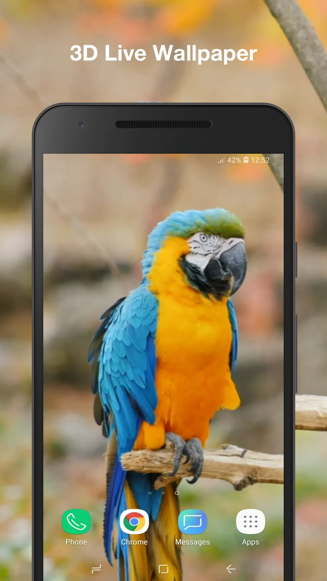 3d Birds Live Wallpaper | Indus Appstore | Screenshot