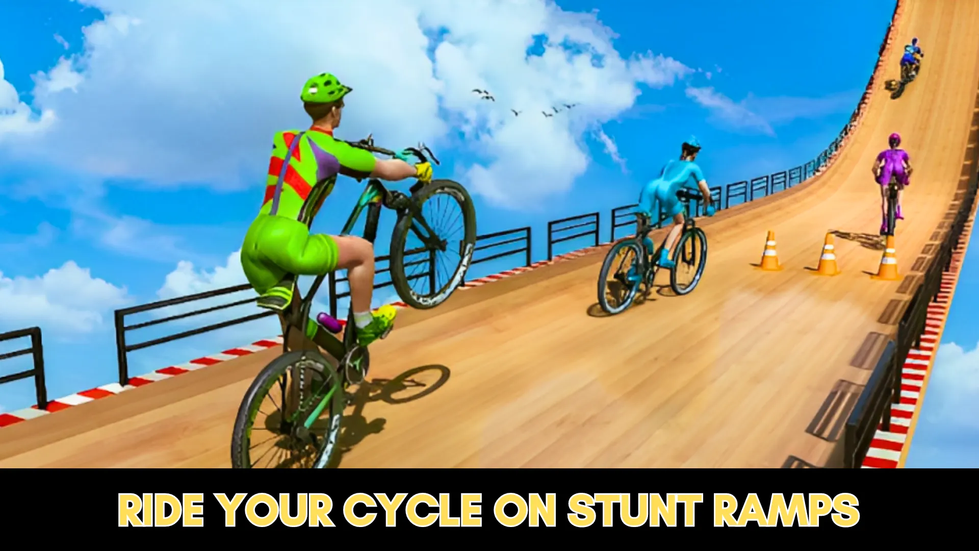 Mega Ramp Cycle-BMX Bike Stunt | Indus Appstore | Screenshot