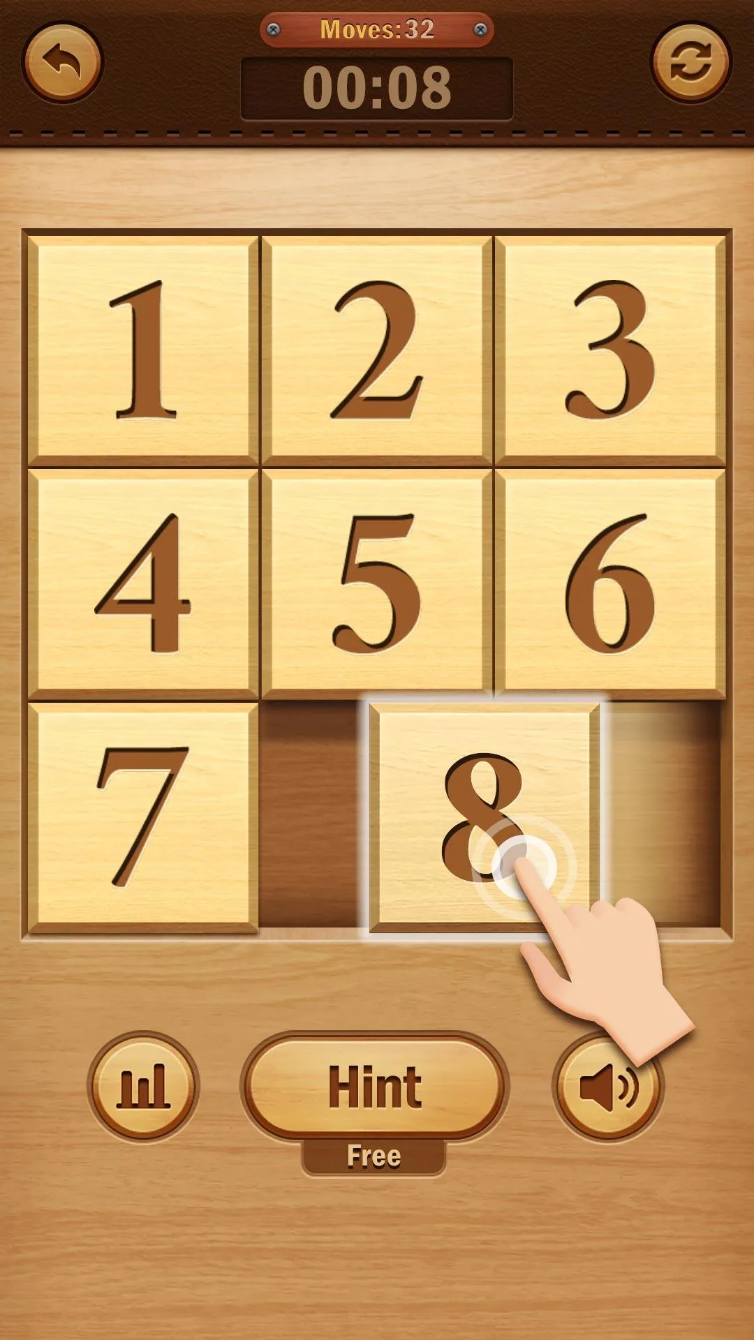 Number Puzzle - Sliding Puzzle | Indus Appstore | Screenshot