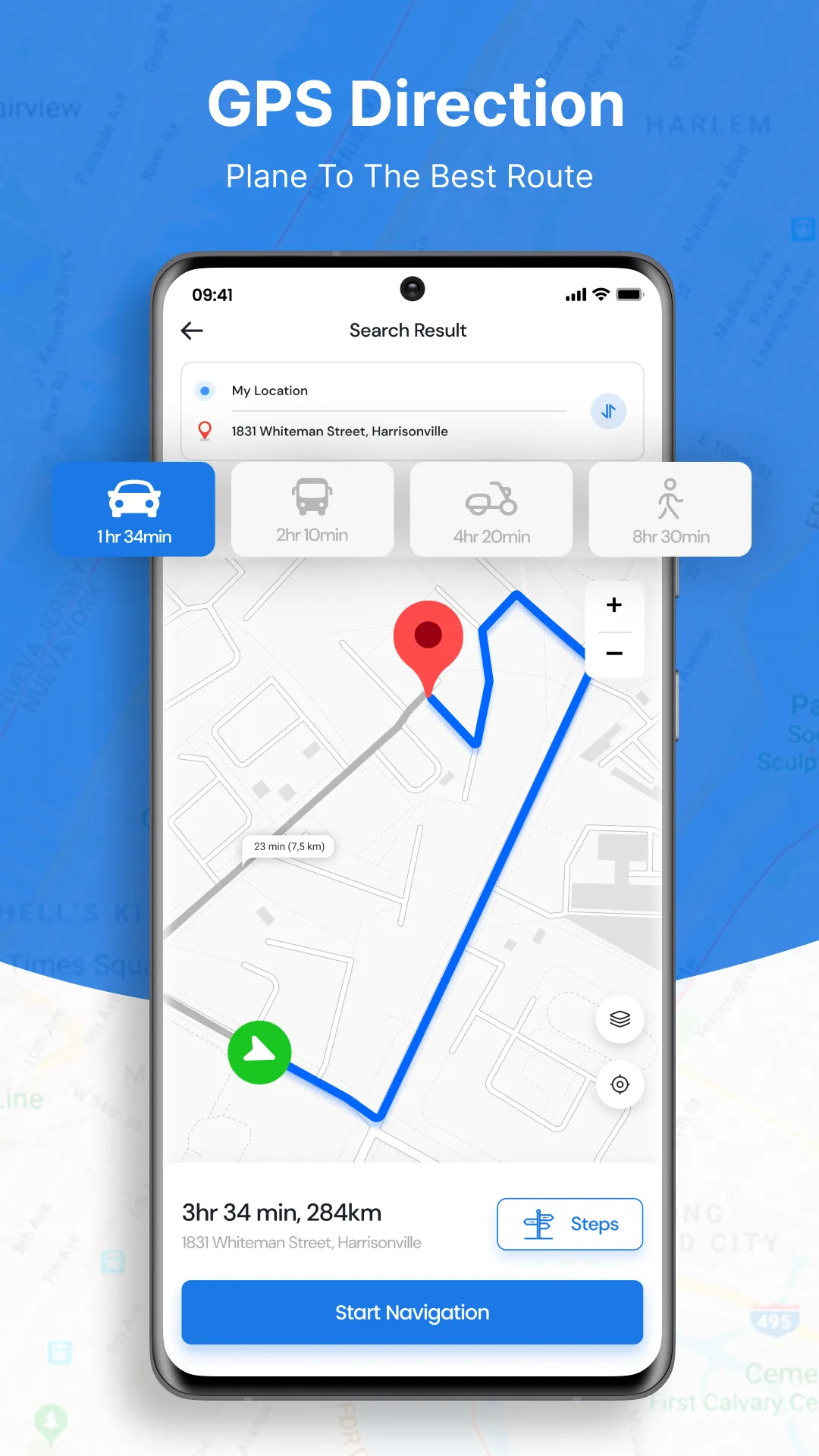 GPS Navigation- Driving Maps | Indus Appstore | Screenshot