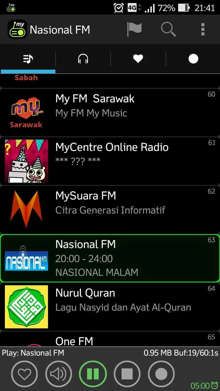 Sqgy MY Radios | Indus Appstore | Screenshot