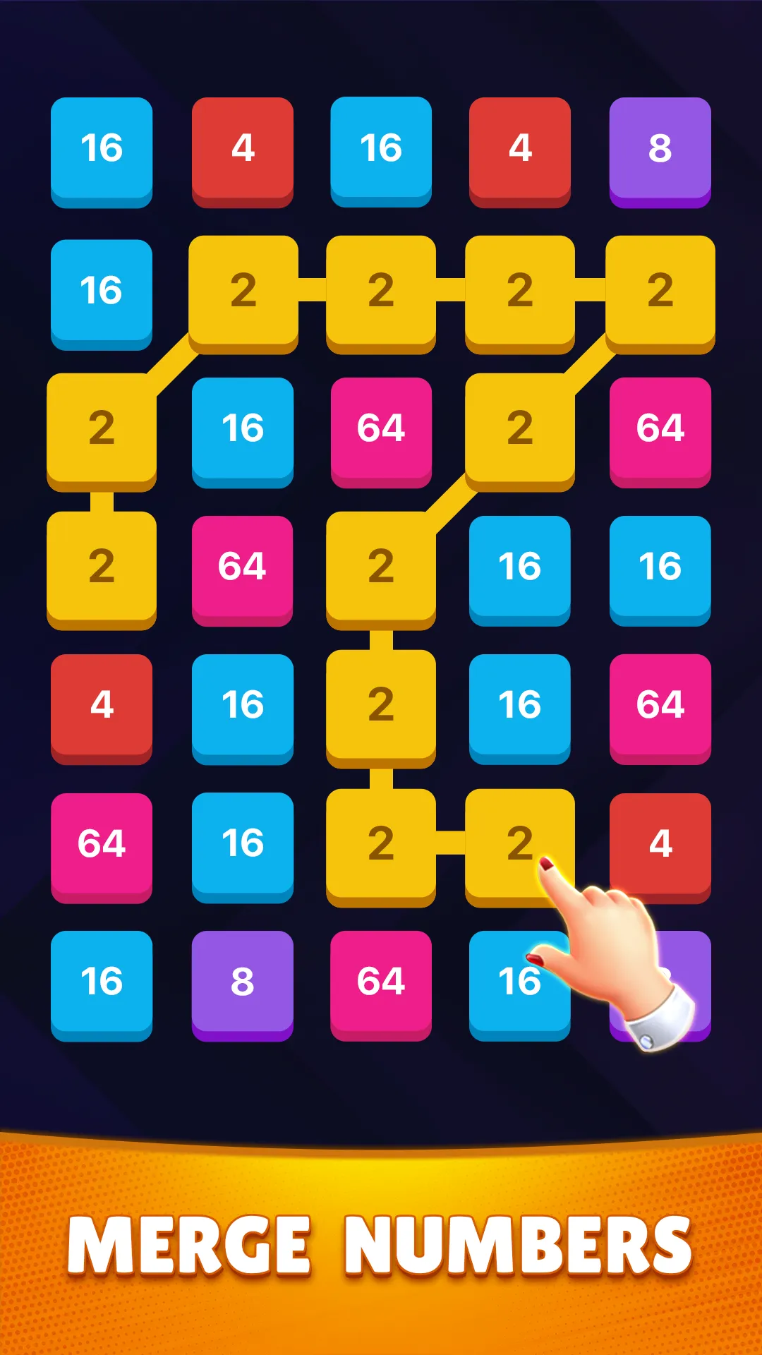 2244 King: Merge Number Game | Indus Appstore | Screenshot