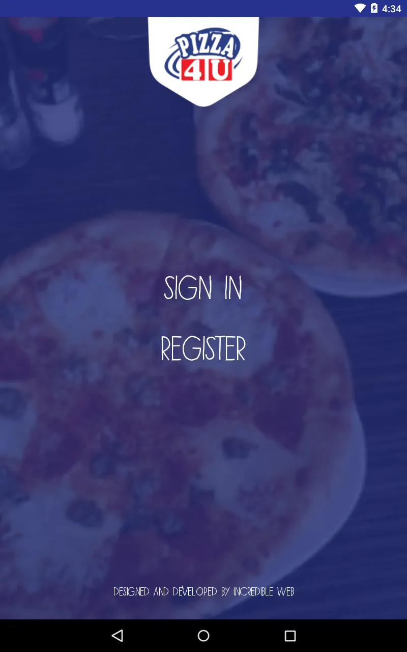 Pizza4U | Indus Appstore | Screenshot