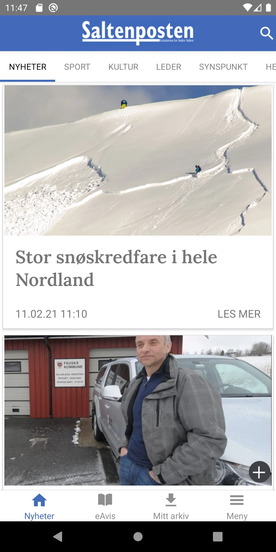 Saltenposten | Indus Appstore | Screenshot