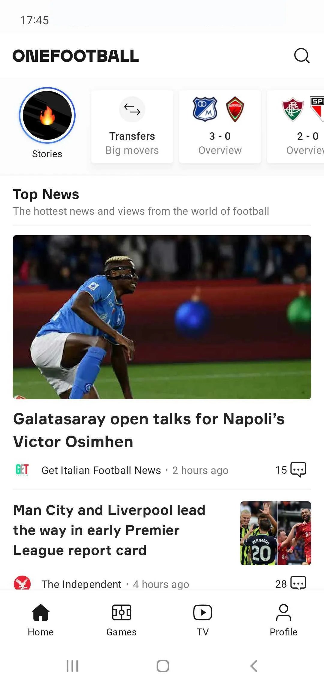 OneFootball - Football news | Indus Appstore | Screenshot