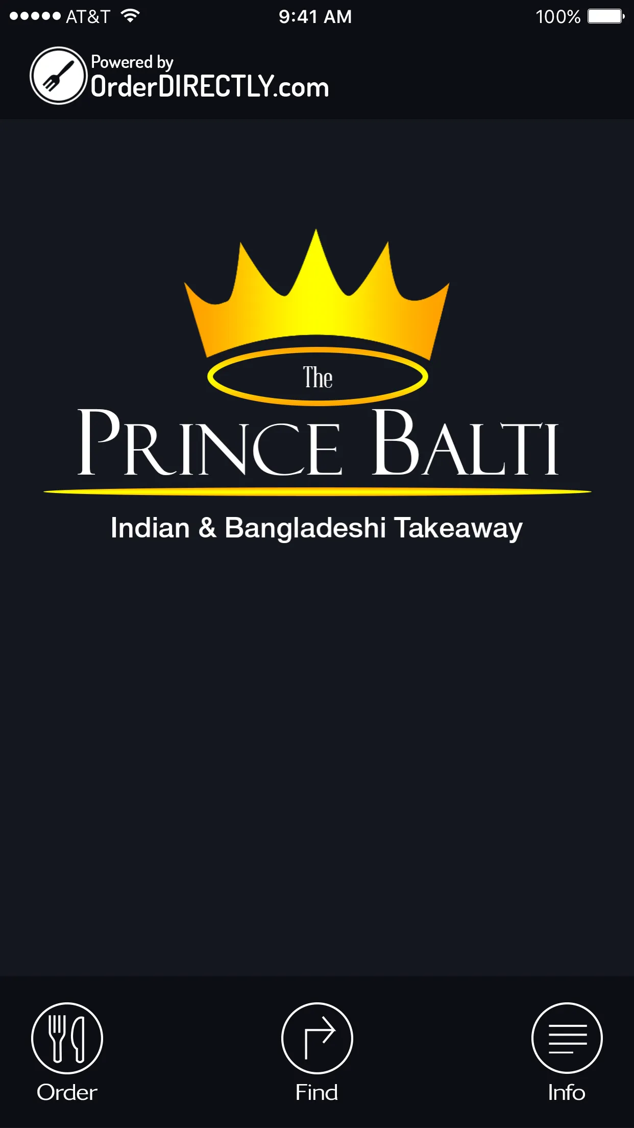 The Prince Balti, Birmingham | Indus Appstore | Screenshot