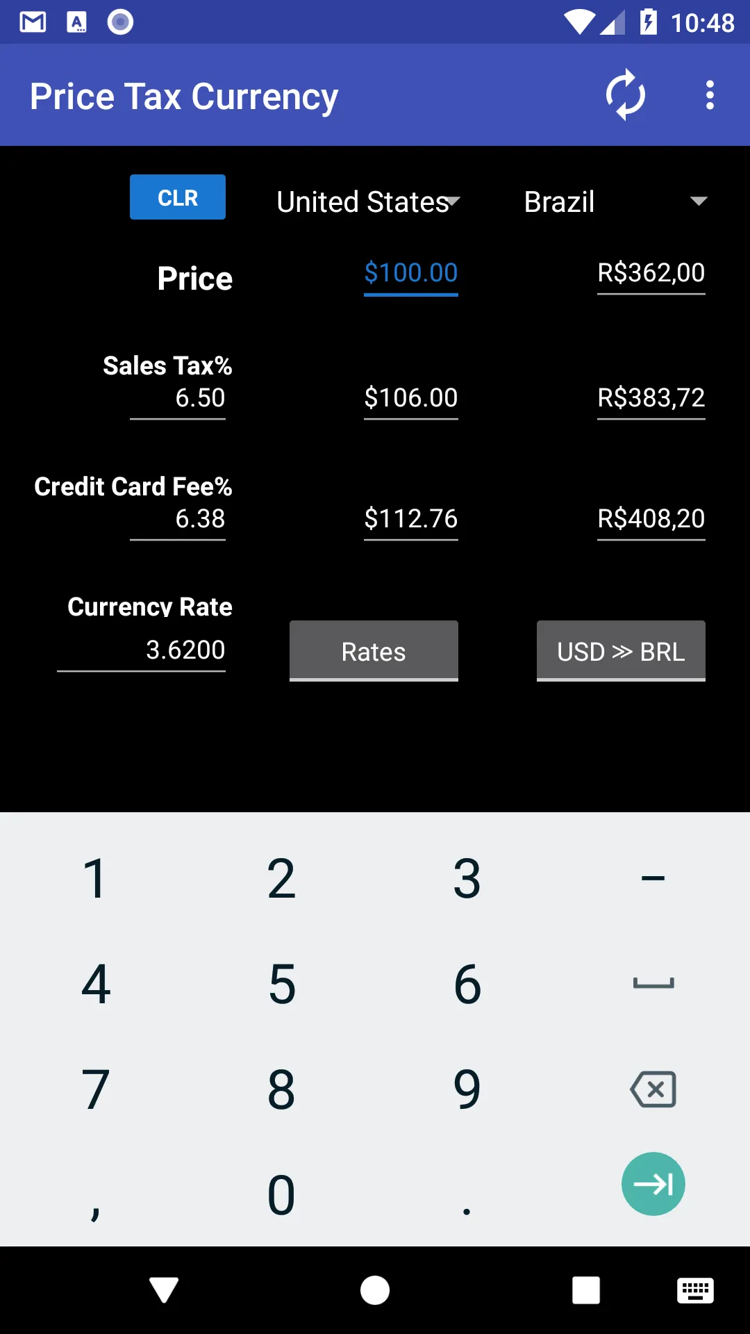 Price Tax Currency | Indus Appstore | Screenshot