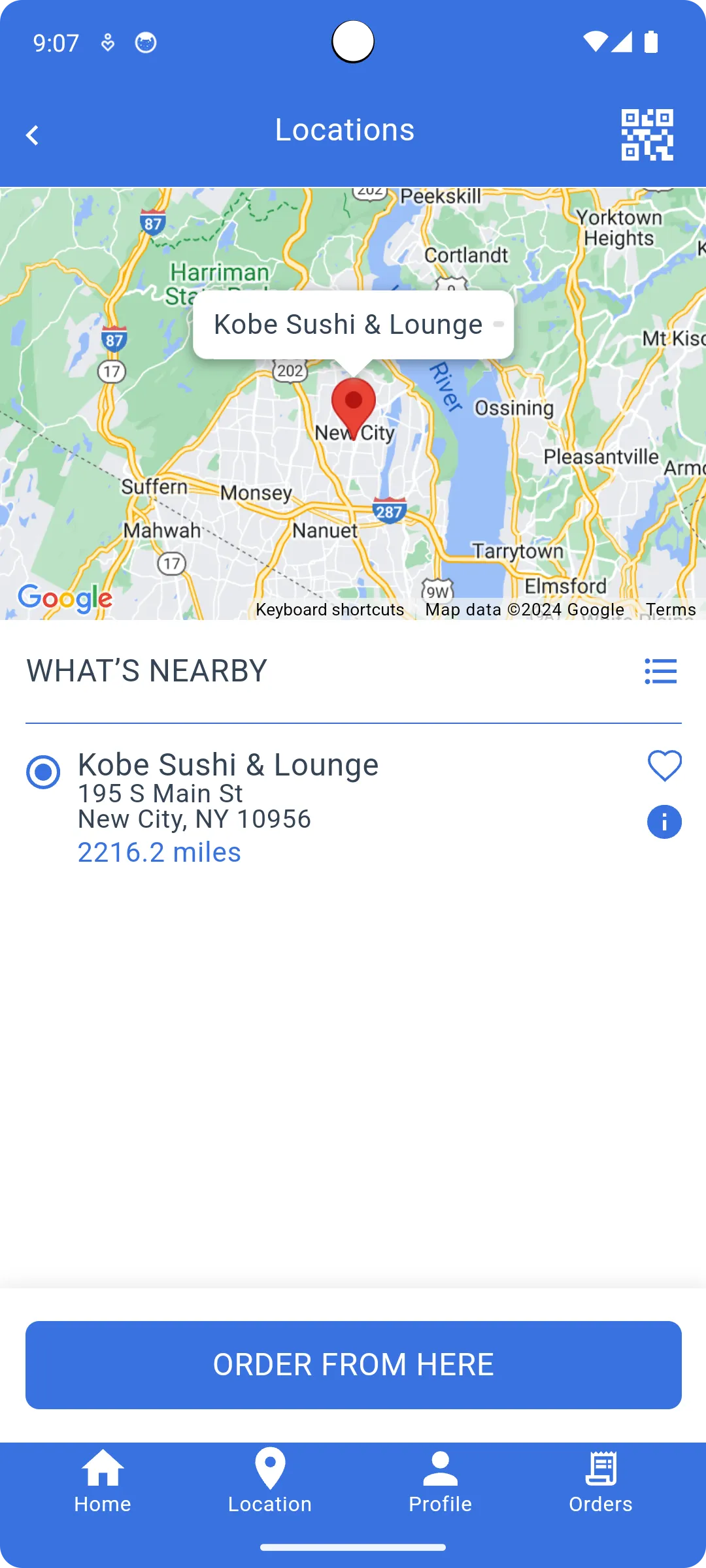 Kobe Sushi Lounge | Indus Appstore | Screenshot