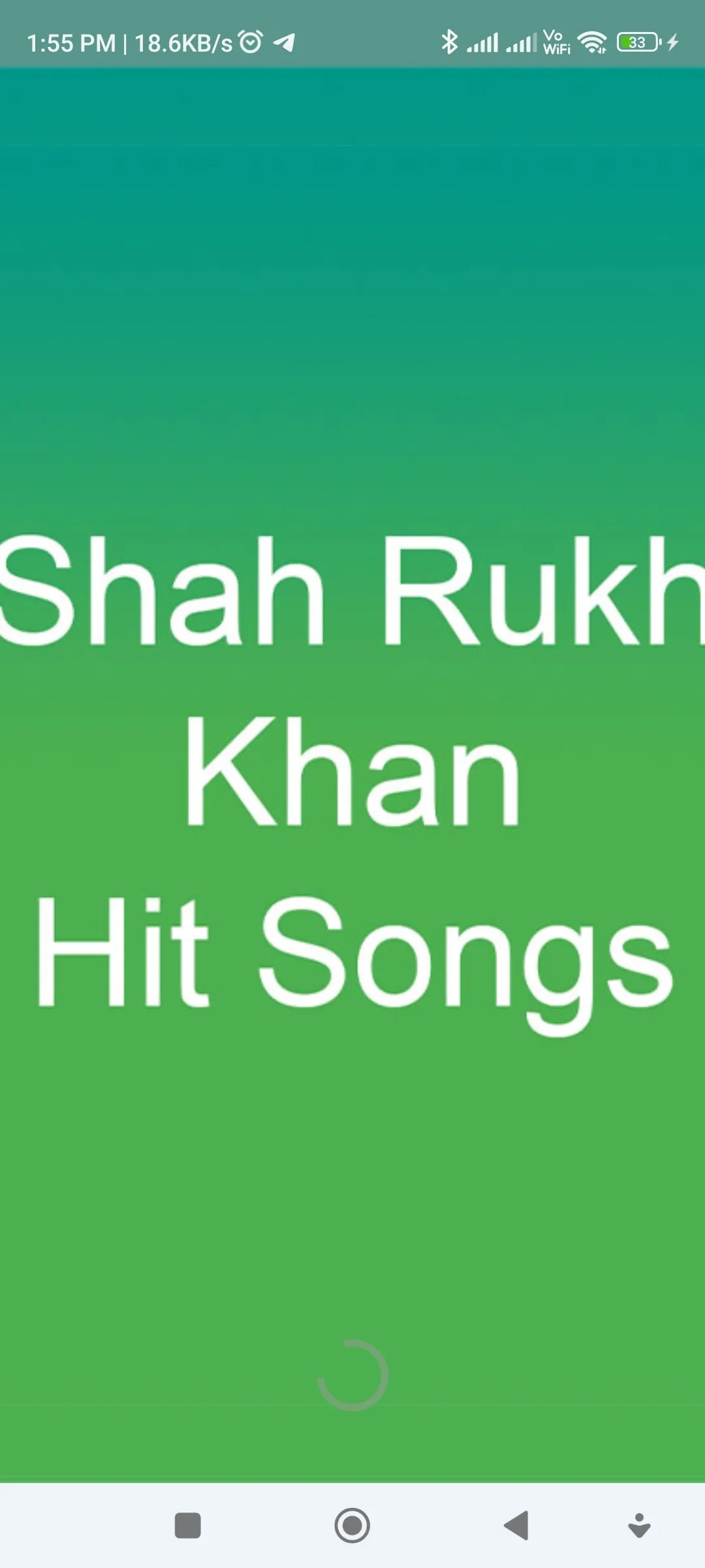 Shah Rukh Khan Hit Songs | Indus Appstore | Screenshot