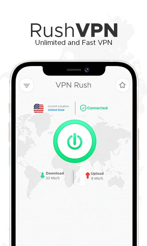 Rush VPN - Secure VPN Proxy | Indus Appstore | Screenshot