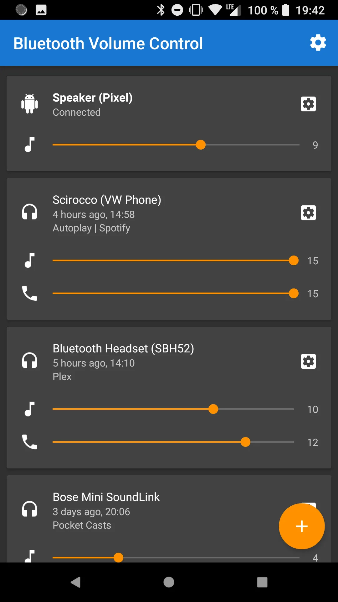 Bluetooth Volume Manager | Indus Appstore | Screenshot