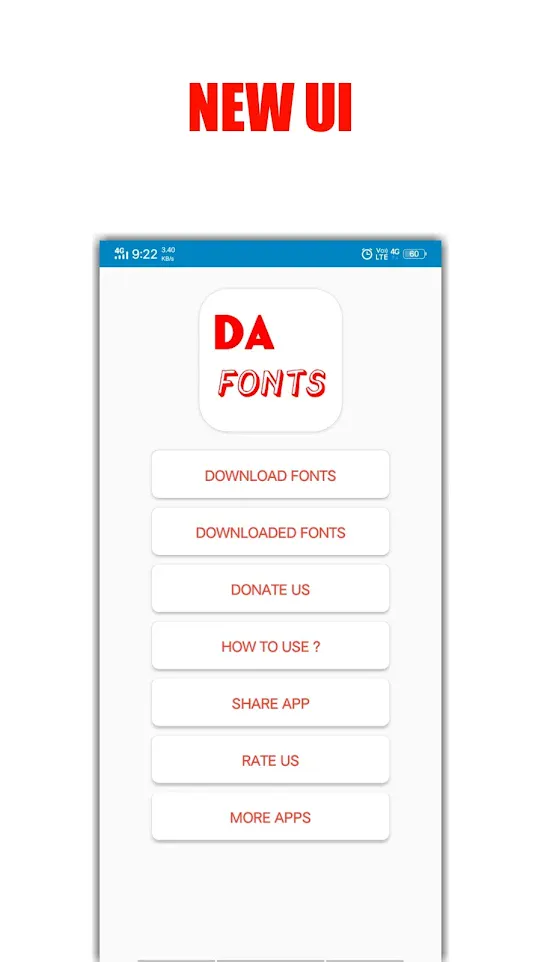 DA FONT'S | Indus Appstore | Screenshot