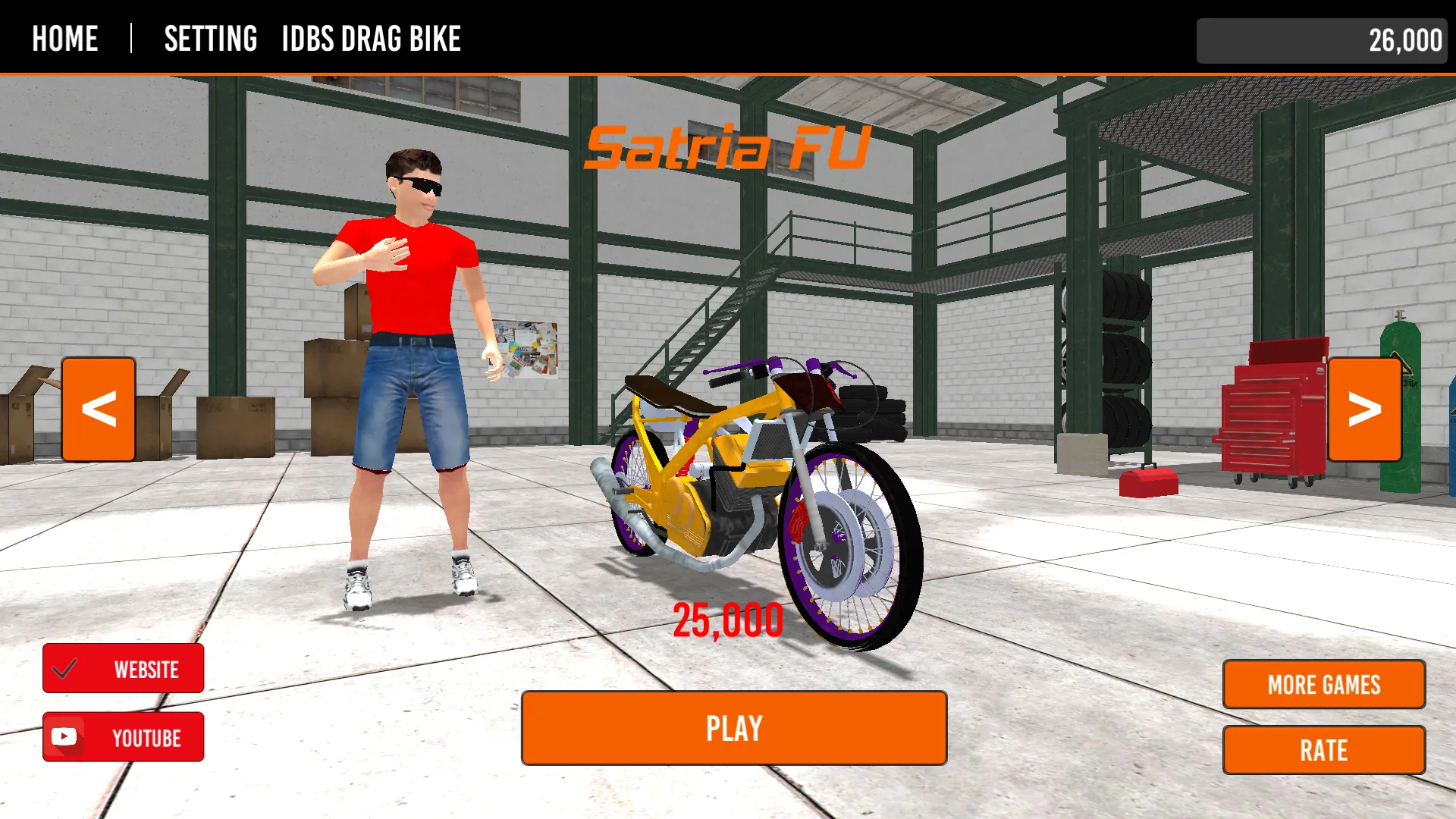 IDBS Drag Bike Simulator | Indus Appstore | Screenshot