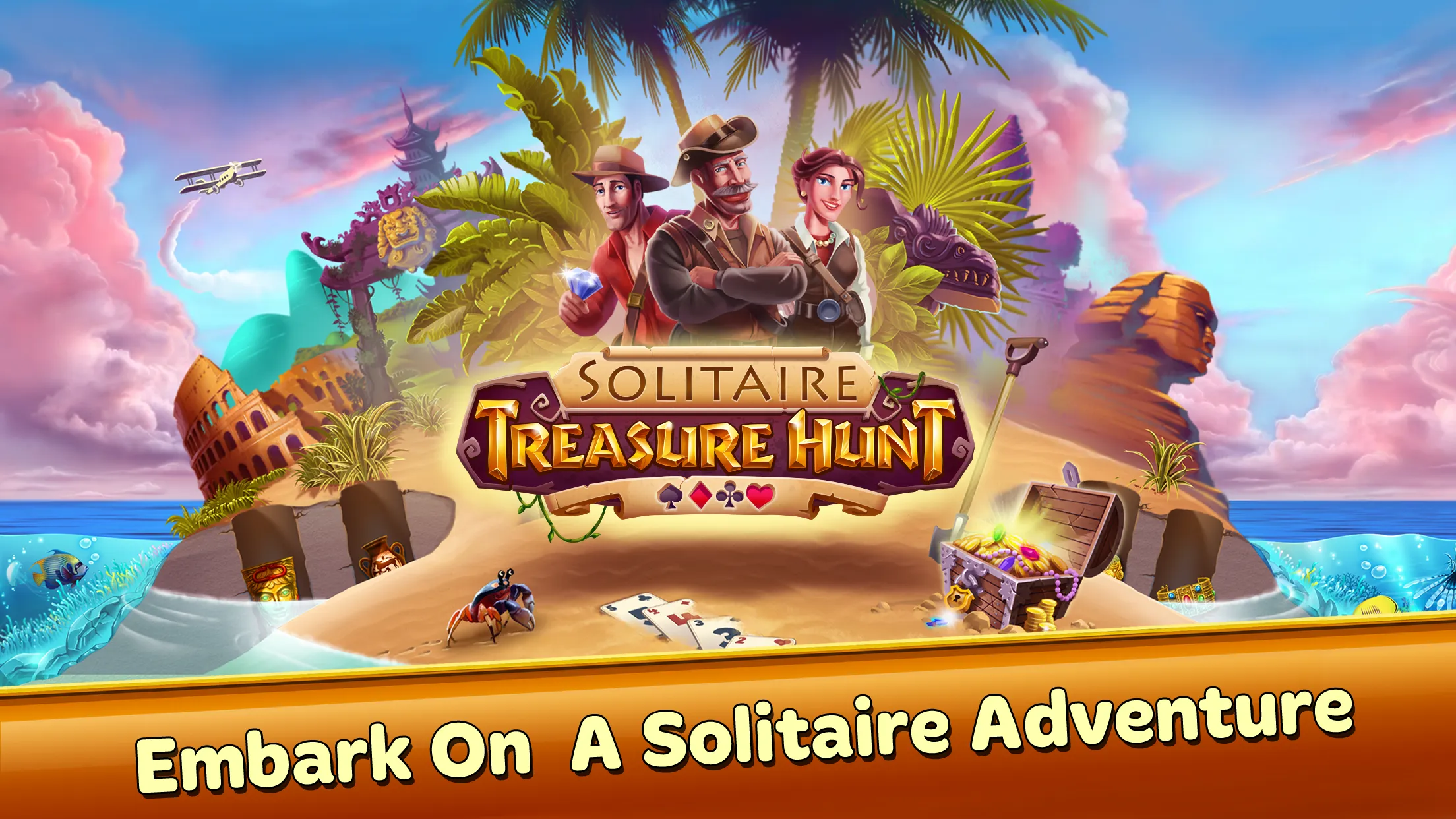 Solitaire Treasure Hunt | Indus Appstore | Screenshot