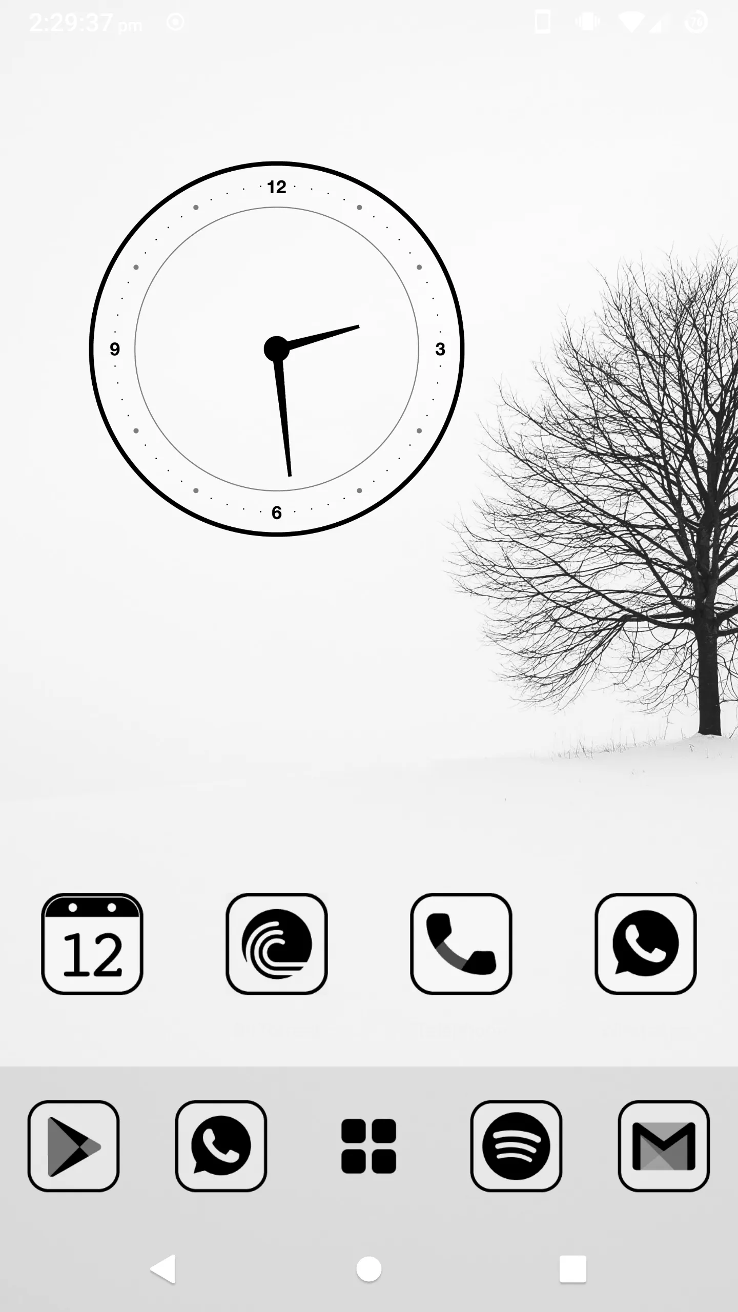 Monoic SQ Black Icon Pack | Indus Appstore | Screenshot