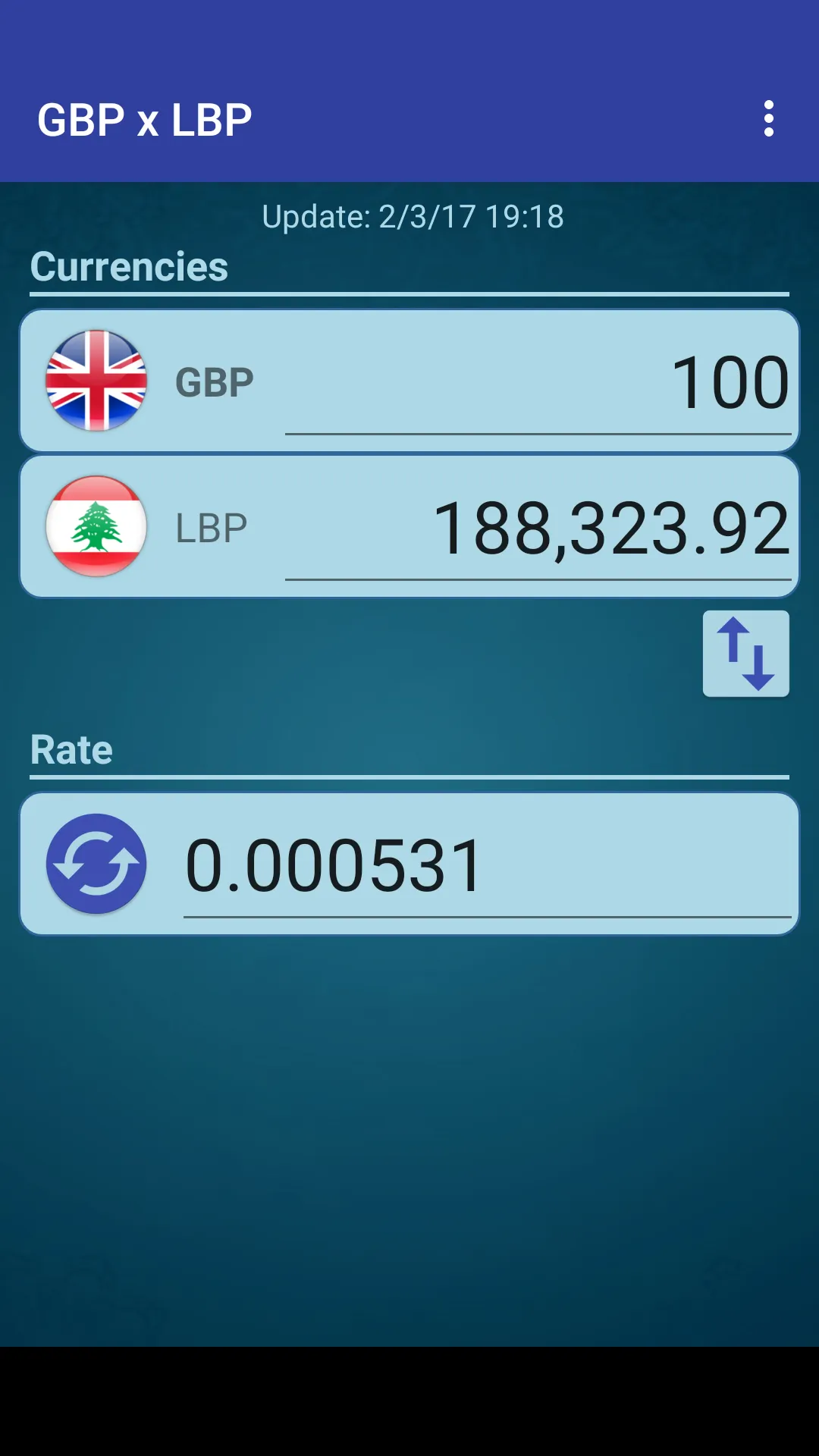 British Pound x Lebanese Pound | Indus Appstore | Screenshot